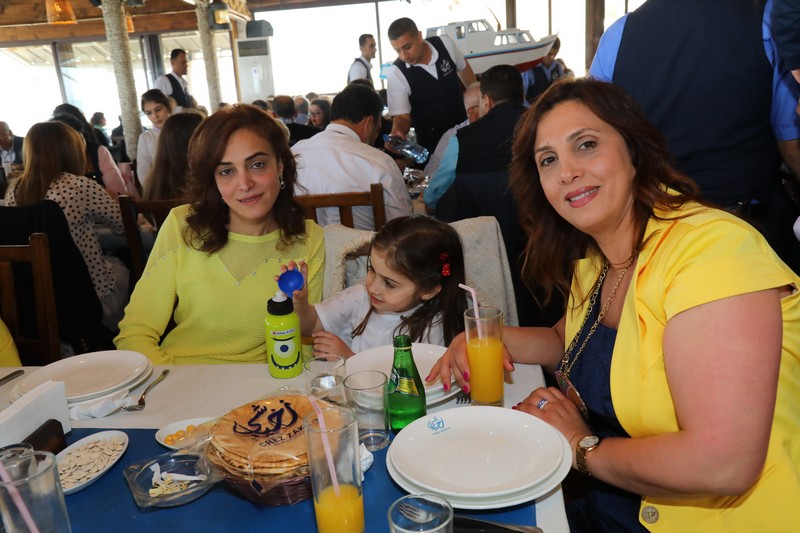 Easter Sunday at Chez Zakhia 